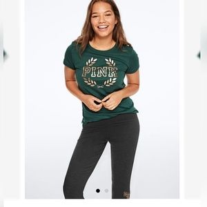 PINK Victoria secret campus tee NWOT